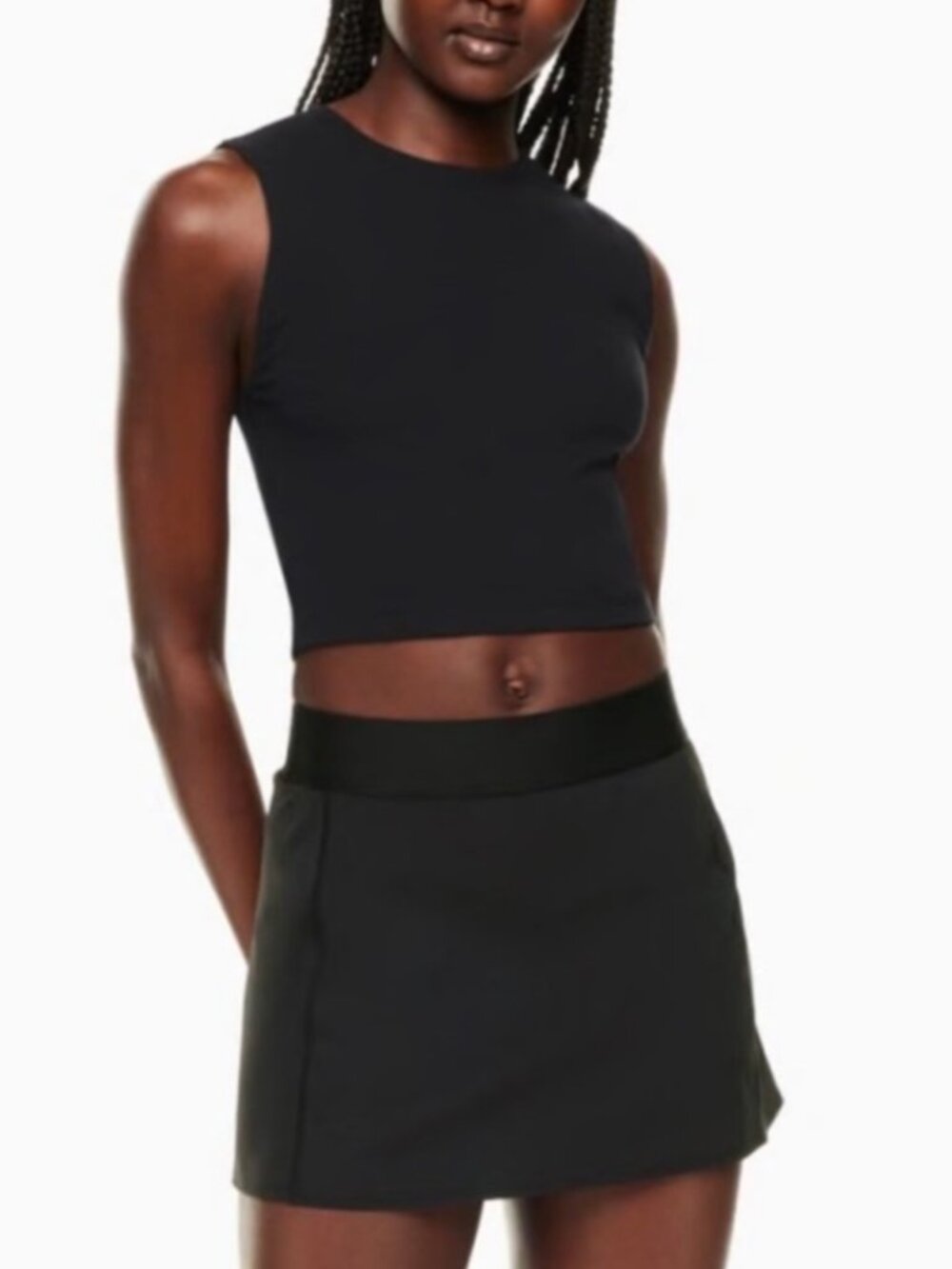 TNA Action Micro Court Skort XS Black